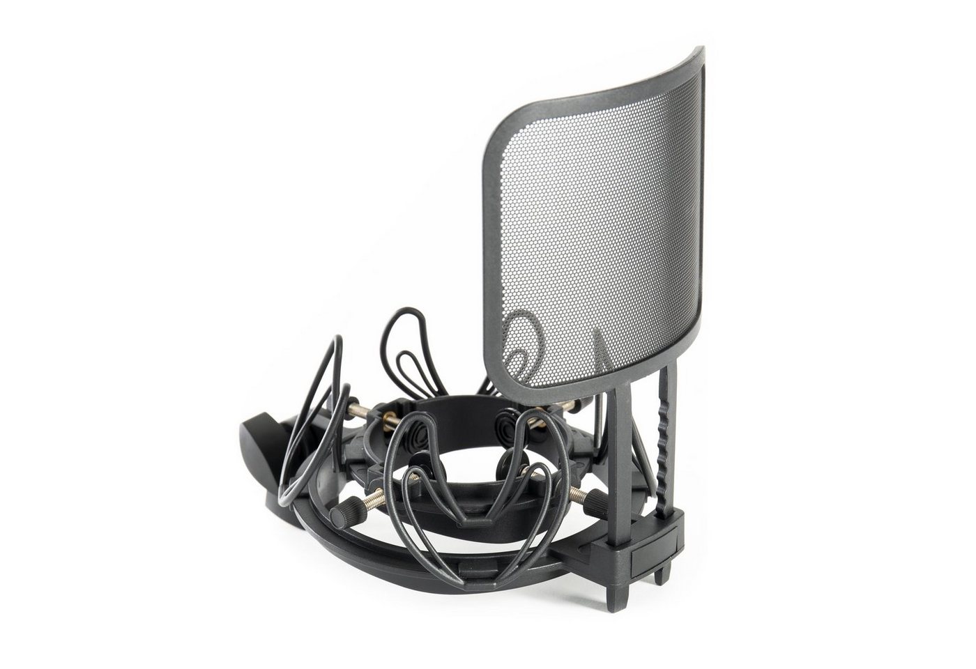 Fame Audio Mikrofon-Halterung, (EA 33 B Universal-Schwinghalterung für Mikrofone 1-8cm Durchmesser mit Trittschallisolierung höhenverstellbarer Poppschutz, Stative und Halter für Studio Equipment, Mikrofonspinnen, EA 33 B, Schwinghalterung Mikrofon, Trittschallisolierung) Fame Audio Mikrofon-Halterung, (EA 33 B Universal-Schwinghalterung für Mikrofone 1-8cm Durchmesser mit Trittschallisolierung höhenverstellbarer Poppschutz, Stative und Halter für Studio Equipment, Mikrofonspinnen, EA 33 B, Schwinghalterung Mikrofon, Trittschallisolierung) von Fame Audio