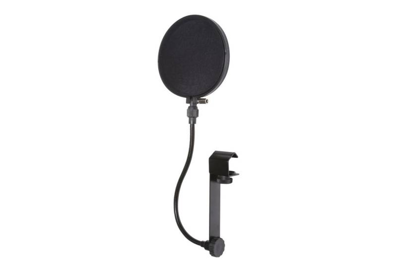 Fame Audio Mikrofon-Halterung, (PF 135L Mikrofonpopschutz Hoch Effektiver Popfilter Nylonbespannung 135mm Durchmesser Schwanenhals Große Klemme Verfärbungsfreie Klangeigenschaften, Mic / Line Amps / Channel-Strips, Mikrofone, Mikrofonpopschutz, Popfilter, Nylonbespannung) von Fame Audio