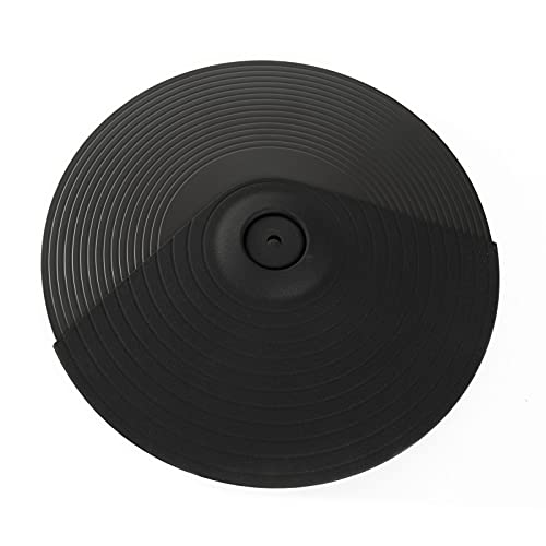 Fame FCP12CSDD Crash Cymbal Pad 12", Professionelles E-Drum Pad, Gummispielfläche, Zwei Zonen, Choke Funktion, Kompatibel mit Fame DD-Modelle und Alesis von Fame
