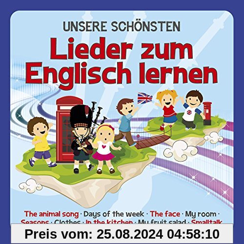 Unsere schönsten Lieder zum Englisch lernen von Familie Sonntag