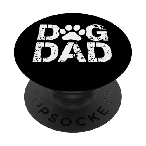 Hund Papa Pfotenabdruck Hundeliebhaber Welpe Vatertagsgeschenk PopSockets Klebender PopGrip Hund Papa Pfotenabdruck Hundeliebhaber Welpe Vatertagsgeschenk PopSockets Klebender PopGrip von Family 365