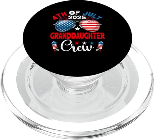 4. Juli 2025 Enkelin Crew Sonnenbrille US-Flagge PopSockets PopGrip für MagSafe 4. Juli 2025 Enkelin Crew Sonnenbrille US-Flagge PopSockets PopGrip für MagSafe von Family 4th Of July Costume