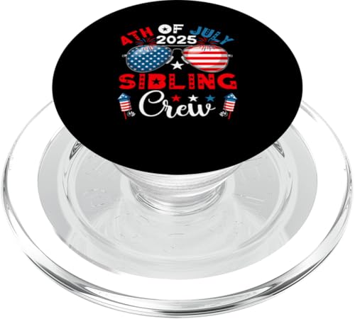 4. Juli 2025 Geschwister-Crew-Sonnenbrille, US-Flagge, Familie PopSockets PopGrip für MagSafe 4. Juli 2025 Geschwister-Crew-Sonnenbrille, US-Flagge, Familie PopSockets PopGrip für MagSafe von Family 4th Of July Costume