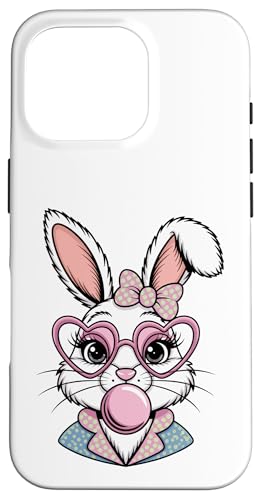 Osterhasengesicht Kokette Schleife Ästhetisch Happy Easter Day Hülle für iPhone 16 Pro Osterhasengesicht Kokette Schleife Ästhetisch Happy Easter Day Hülle für iPhone 16 Pro von Family Easter Day Gifts