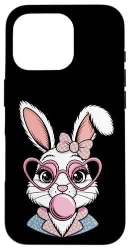 Osterhasengesicht Kokette Schleife Ästhetisch Happy Easter Day Hülle für iPhone 16 Pro Osterhasengesicht Kokette Schleife Ästhetisch Happy Easter Day Hülle für iPhone 16 Pro von Family Easter Day Gifts