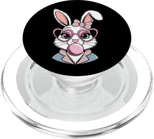 Osterhasengesicht Kokette Schleife Ästhetisch Happy Easter Day PopSockets PopGrip für MagSafe Osterhasengesicht Kokette Schleife Ästhetisch Happy Easter Day PopSockets PopGrip für MagSafe von Family Easter Day Gifts