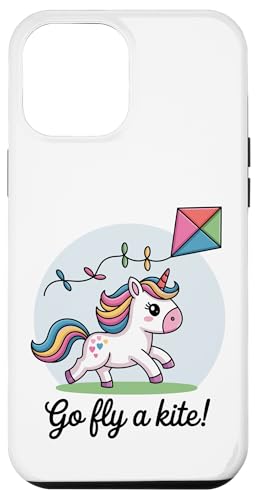 Fliegen Sie einen Drachen! Niedlicher Happy Unicorn Flying Kite Hülle für iPhone 12 Pro Max Fliegen Sie einen Drachen! Niedlicher Happy Unicorn Flying Kite Hülle für iPhone 12 Pro Max von Family Flight Kites Outdoor Fun by NLTS