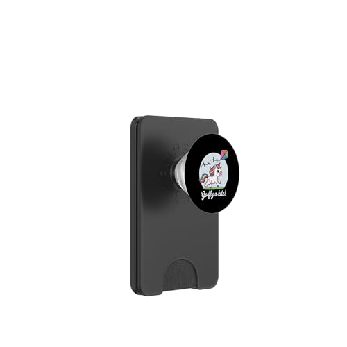Fliegen Sie einen Drachen! Niedlicher Happy Unicorn Flying Kite PopSockets PopWallet für MagSafe Fliegen Sie einen Drachen! Niedlicher Happy Unicorn Flying Kite PopSockets PopWallet für MagSafe von Family Flight Kites Outdoor Fun by NLTS