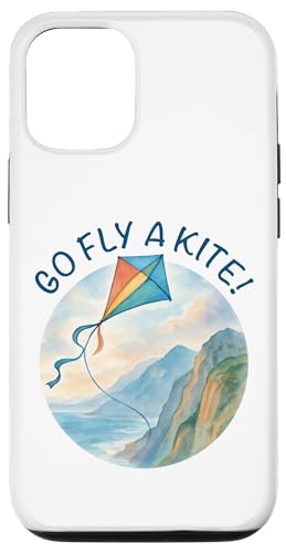 Go Fly a Kite! Aquarell Drachen über Küste Natur Kunst Hülle für iPhone 12/12 Pro Go Fly a Kite! Aquarell Drachen über Küste Natur Kunst Hülle für iPhone 12/12 Pro von Family Flight Kites Outdoor Fun by NLTS