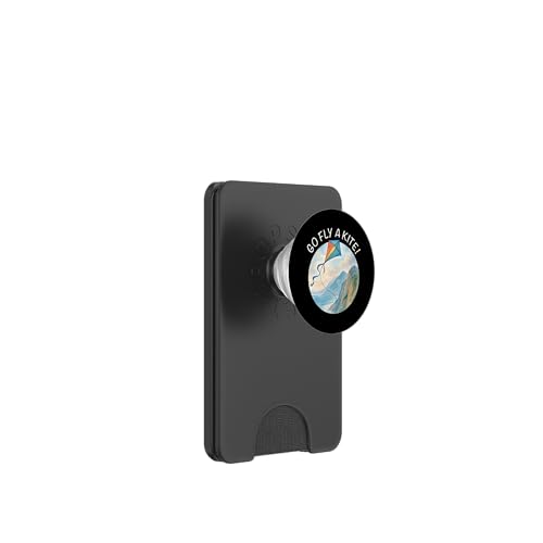Go Fly a Kite! Aquarell Drachen über Küste Natur Kunst PopSockets PopWallet für MagSafe Go Fly a Kite! Aquarell Drachen über Küste Natur Kunst PopSockets PopWallet für MagSafe von Family Flight Kites Outdoor Fun by NLTS