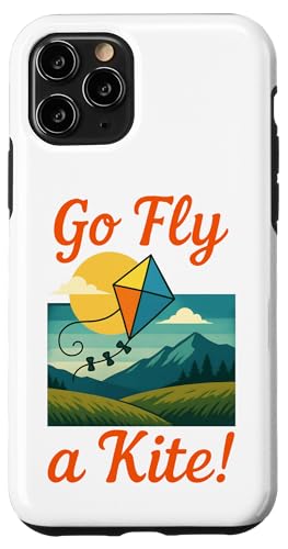 Go Fly a Kite Lustiges Retro-Design für den Außenbereich Hülle für iPhone 11 Pro Go Fly a Kite Lustiges Retro-Design für den Außenbereich Hülle für iPhone 11 Pro von Family Flight Kites Outdoor Fun by NLTS