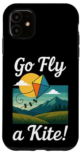 Go Fly a Kite Lustiges Retro-Design für den Außenbereich Hülle für iPhone 11 Go Fly a Kite Lustiges Retro-Design für den Außenbereich Hülle für iPhone 11 von Family Flight Kites Outdoor Fun by NLTS