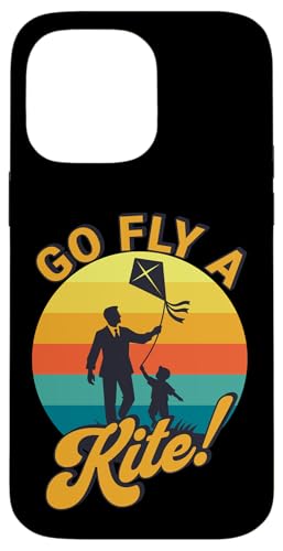 Go Fly a Kite! Retro Vater Sohn Drachen fliegende Silhouette Kunst Hülle für iPhone 14 Pro Max Go Fly a Kite! Retro Vater Sohn Drachen fliegende Silhouette Kunst Hülle für iPhone 14 Pro Max von Family Flight Kites Outdoor Fun by NLTS