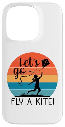 Let's Go Fly a Kite!Retro Art Child Flying Drachen Retro Sunset Hülle für iPhone 14 Pro Let's Go Fly a Kite!Retro Art Child Flying Drachen Retro Sunset Hülle für iPhone 14 Pro von Family Flight Kites Outdoor Fun by NLTS