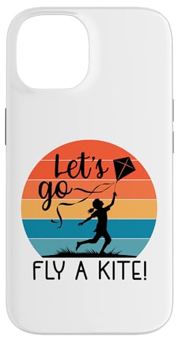 Let's Go Fly a Kite!Retro Art Child Flying Drachen Retro Sunset Hülle für iPhone 14 Let's Go Fly a Kite!Retro Art Child Flying Drachen Retro Sunset Hülle für iPhone 14 von Family Flight Kites Outdoor Fun by NLTS