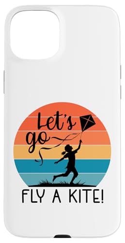 Let's Go Fly a Kite!Retro Art Child Flying Drachen Retro Sunset Hülle für iPhone 15 Plus Let's Go Fly a Kite!Retro Art Child Flying Drachen Retro Sunset Hülle für iPhone 15 Plus von Family Flight Kites Outdoor Fun by NLTS