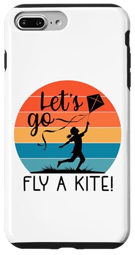 Let's Go Fly a Kite!Retro Art Child Flying Drachen Retro Sunset Hülle für iPhone 7 Plus/8 Plus Let's Go Fly a Kite!Retro Art Child Flying Drachen Retro Sunset Hülle für iPhone 7 Plus/8 Plus von Family Flight Kites Outdoor Fun by NLTS