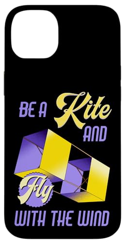 Motivierendes Zitat "Be a Kite and Fly with the Wind" Hülle für iPhone 14 Plus Motivierendes Zitat "Be a Kite and Fly with the Wind" Hülle für iPhone 14 Plus von Family Flight Kites Outdoor Fun by NLTS