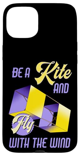 Motivierendes Zitat "Be a Kite and Fly with the Wind" Hülle für iPhone 15 Plus Motivierendes Zitat "Be a Kite and Fly with the Wind" Hülle für iPhone 15 Plus von Family Flight Kites Outdoor Fun by NLTS
