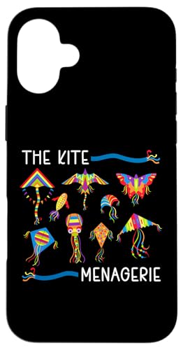The Kite Menagerie, bunte Tierdrachen-Kollektion Hülle für iPhone 16 Plus The Kite Menagerie, bunte Tierdrachen-Kollektion Hülle für iPhone 16 Plus von Family Flight Kites Outdoor Fun by NLTS