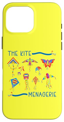 The Kite Menagerie, bunte Tierdrachen-Kollektion Hülle für iPhone 16 Pro Max The Kite Menagerie, bunte Tierdrachen-Kollektion Hülle für iPhone 16 Pro Max von Family Flight Kites Outdoor Fun by NLTS