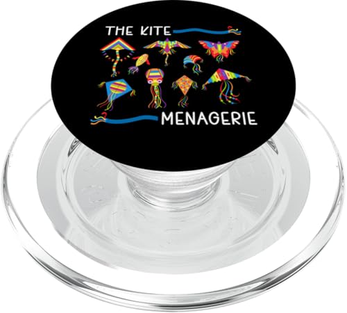 The Kite Menagerie, bunte Tierdrachen-Kollektion PopSockets PopGrip für MagSafe The Kite Menagerie, bunte Tierdrachen-Kollektion PopSockets PopGrip für MagSafe von Family Flight Kites Outdoor Fun by NLTS