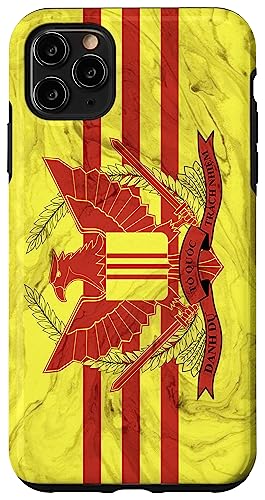 Hülle für iPhone 11 Pro Max Elegante Flagge der Republik Vietnam – Vietnamesischer Stolz Hülle für iPhone 11 Pro Max Elegante Flagge der Republik Vietnam – Vietnamesischer Stolz von Family Heritage Gifts