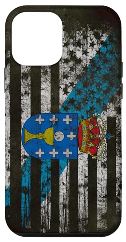 Hülle für iPhone 12 mini Galizische amerikanische Flagge - Galizien und USA Pride von Family Heritage Gifts
