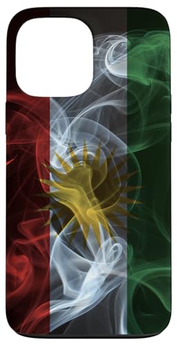 Hülle für iPhone 13 Pro Max Rauchige Kurdistan-Flagge – kurdischer Stolz im Rauchstil Hülle für iPhone 13 Pro Max Rauchige Kurdistan-Flagge – kurdischer Stolz im Rauchstil von Family Heritage Gifts