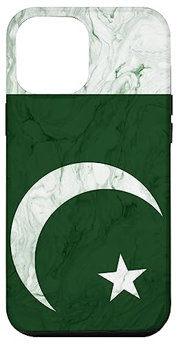 Hülle für iPhone 15 Pro Max Pakistan-Flagge und eleganter Hintergrund - Pakistanischer Stolz von Family Heritage Gifts