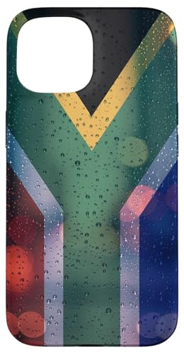 Hülle für iPhone 15 Südafrika-Regentropfen-Flagge – Südafrikanischer Stolz Hülle für iPhone 15 Südafrika-Regentropfen-Flagge – Südafrikanischer Stolz von Family Heritage Gifts