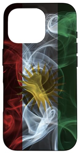 Hülle für iPhone 16 Pro Rauchige Kurdistan-Flagge – kurdischer Stolz im Rauchstil Hülle für iPhone 16 Pro Rauchige Kurdistan-Flagge – kurdischer Stolz im Rauchstil von Family Heritage Gifts