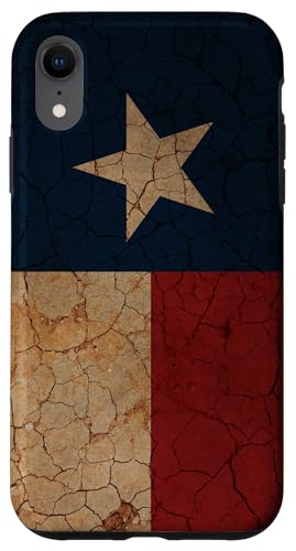 Hülle für iPhone XR Texas Flagge und Wüste Hintergrund - Texanischer Stolz von Family Heritage Gifts