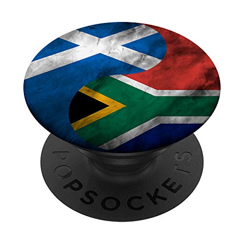 Schottland und Südafrika Yin Yang – Südafrikanischer Schottland. PopSockets mit austauschbarem PopGrip Schottland und Südafrika Yin Yang – Südafrikanischer Schottland. PopSockets mit austauschbarem PopGrip von Family Heritage Gifts