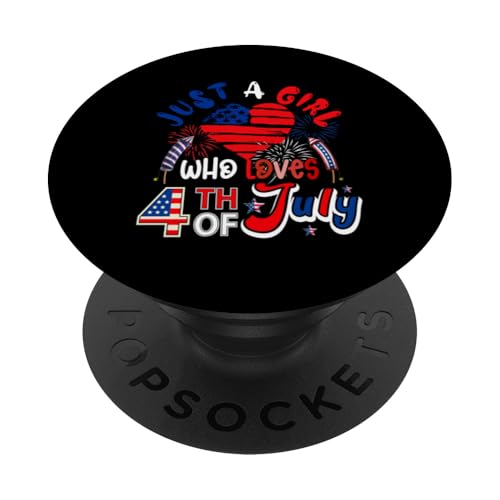 A Girl Loves 4th Of July US Flag Heart Costume Patriotic PopSockets Klebender PopGrip A Girl Loves 4th Of July US Flag Heart Costume Patriotic PopSockets Klebender PopGrip von Family Lover 4th Of July Costume