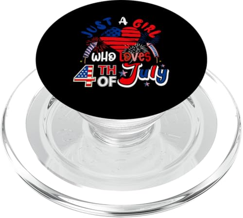 A Girl Loves 4th Of July US Flag Heart Costume Patriotic PopSockets PopGrip für MagSafe A Girl Loves 4th Of July US Flag Heart Costume Patriotic PopSockets PopGrip für MagSafe von Family Lover 4th Of July Costume