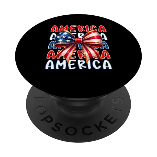 America 4th Of July US Flag Bowtie Fireworks Patriotic Team PopSockets Klebender PopGrip America 4th Of July US Flag Bowtie Fireworks Patriotic Team PopSockets Klebender PopGrip von Family Lover 4th Of July Costume