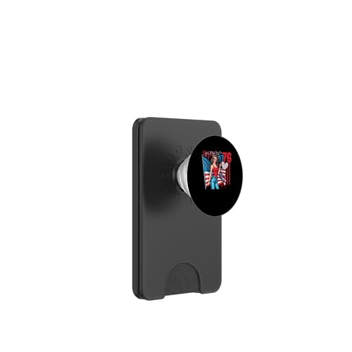 1776 4th July US Flag Patriotic Women Sunglasses Costume Red PopSockets PopWallet für MagSafe 1776 4th July US Flag Patriotic Women Sunglasses Costume Red PopSockets PopWallet für MagSafe von Family Women 4th Of July Costume
