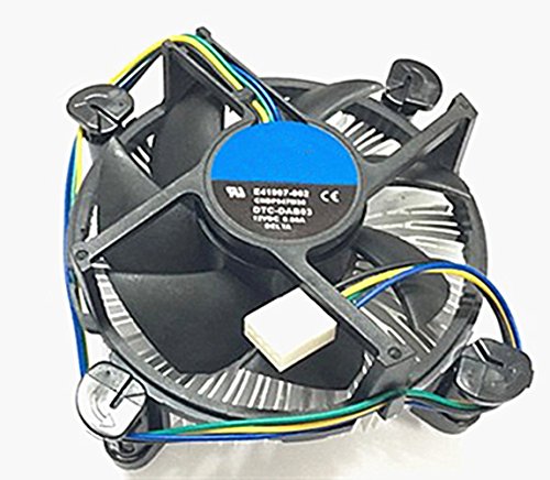 Core i3/i5/i7 Sockel 1150/1155/1156 4-poliger Anschluss CPU-Kühler mit Aluminium-Kühlkörper und 8,9 cm Lüfter für Desktop-PC Computer von Fan Home