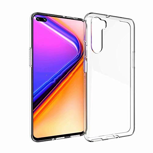 FanTing Handyhülle kompatibel für Realme Q2 Pro Hülle, [Soft TPU] [Anti-Fall] [Anti-Scratch]. Transparente Schutzhülle für Realme Q2 Pro.（Transparent） von FanTing