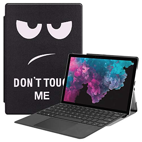 FanTing Hülle für Microsoft Surface Pro 4/Pro 5/Pro 6/Pro 7 Tablette,Ultradünne, Exquisite Erscheinung,mit Standfunction,für Microsoft Surface Pro 4/Pro 5/Pro 6/Pro 7 Tablette -Große Augen von FanTing