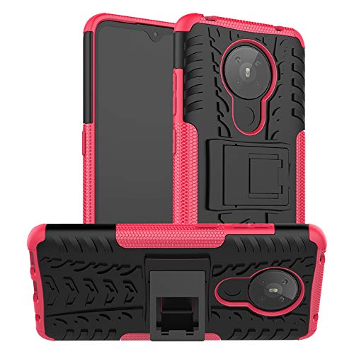 FanTing Hülle für Nokia 5.3, [Armor Box] [Doppelschicht] [Heavy Duty Case] Strong Rugged Shock Proof Schutzhülle 2in1 Hybrid Case -Pulver von FanTing