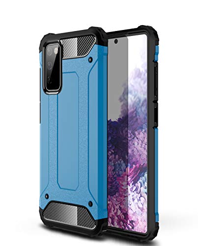 FanTing Hülle für Samsung Galaxy S20 FE 5G,[Doppelschicht] [Heavy Duty] [PC + TPU Stoßfest Schutzhülle] Rugged Tough Dual Layer Armor Schutzhülle Samsung Galaxy S20 FE 5G Schutzhülle -Blau von FanTing