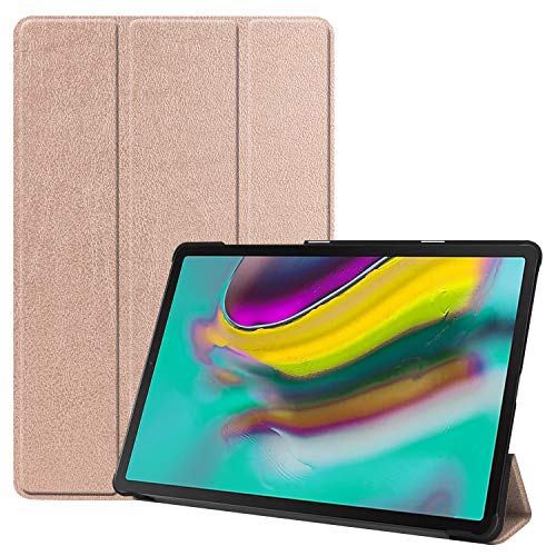 FanTing Hülle für Samsung Galaxy Tab S5e Tablette,Ultradünne, Exquisite Erscheinung,mit Standfunction,für Samsung Galaxy Tab S5e Tablette -Rotgold von FanTing