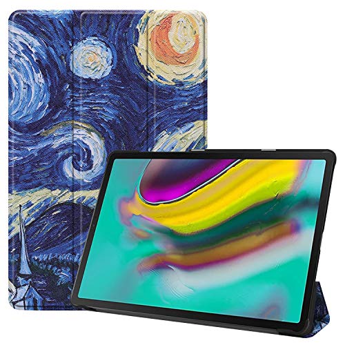 FanTing Hülle für Samsung Galaxy Tab S5e Tablette,Ultradünne, Exquisite Erscheinung,mit Standfunction,für Samsung Galaxy Tab S5e Tablette -Sternenhimmel von FanTing