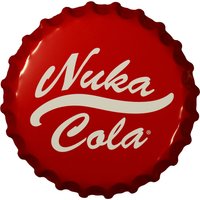 Fallout Nuka-Cola Bottle Cap Tin Sign by Fanattik von Fanattik