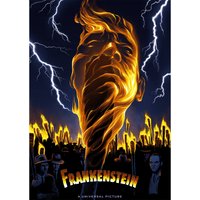 Fanattik Frankenstein Limited Edition Print Fanattik Frankenstein Limited Edition Print von Fanattik
