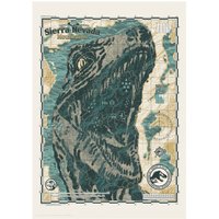 Fanattik Jurassic World - Sierra Nevada Mountains - Limited Edition Art Print von Fanattik