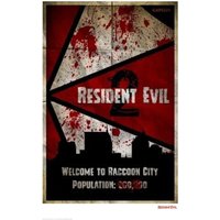 Resident Evil 2 Art Print - 16.5 x 11.7 von Fanattik