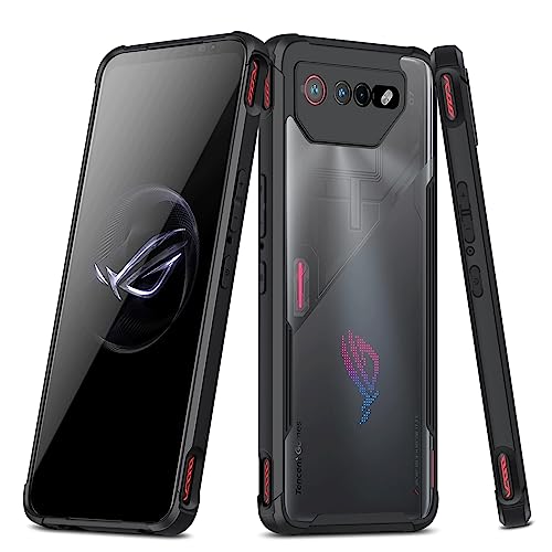 Fanbiya Hülle für ASUS ROG Phone 7 Handyhülle, ROG Phone 7 Ultimate Hülle Spiele Smartphone Eingebauter Kameraschutz Anti-Drop und Anti-Kratzer Stoßfeste Schutzhülle von Fanbiya